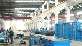 冠杰科技高頻焊管機組廠房